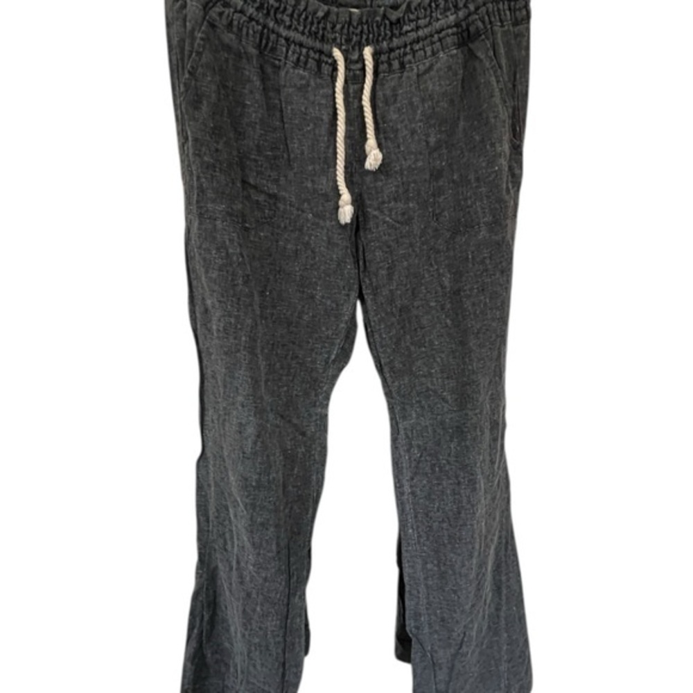 Roxy Charcoal Joggers with Drawstring